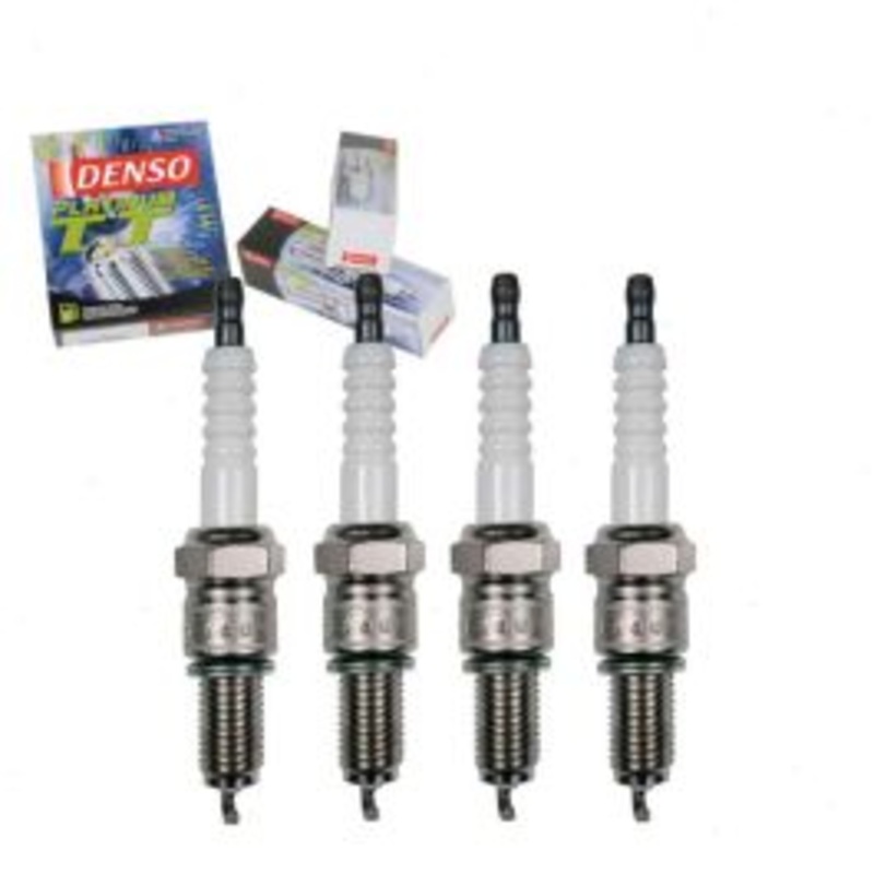 4 pc DENSO Platinum TT Spark Plugs for 1983-1996 Mitsubishi Mighty Max 2.0L 2.4L 2.6L L4