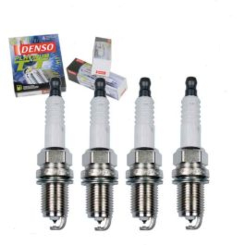 4 pc DENSO Platinum TT Spark Plugs for 1999-2002 Saturn SC1 1.9L L4
