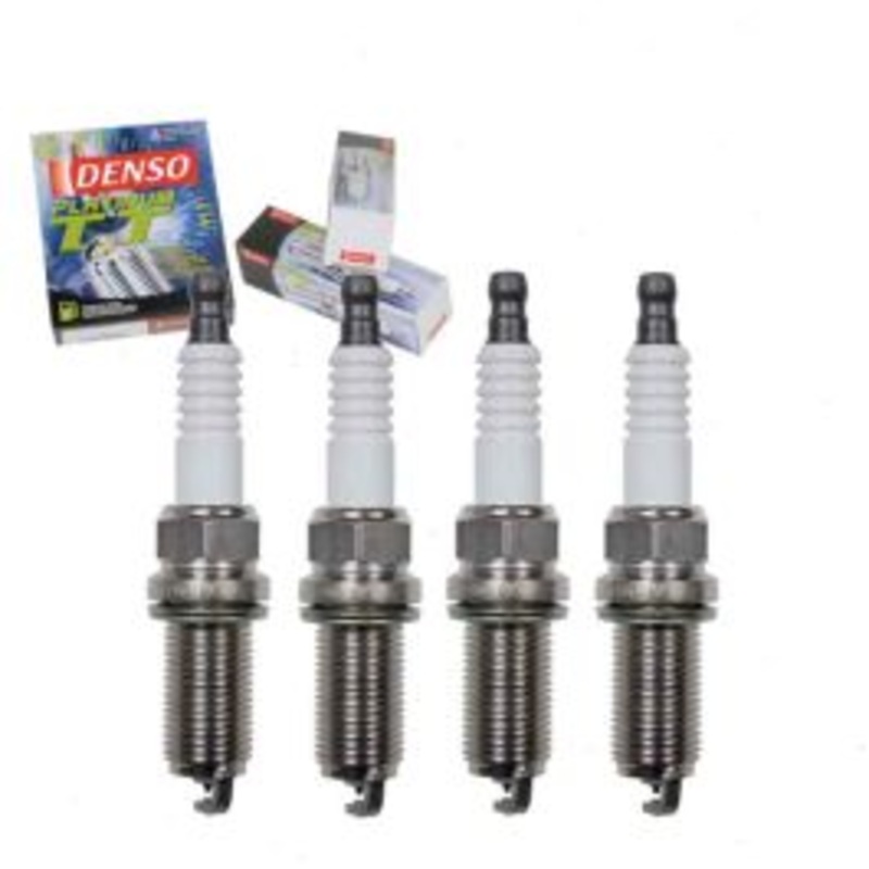 4 pc DENSO Platinum TT Spark Plugs for 2009-2010 Hyundai Sonata 2.4L L4