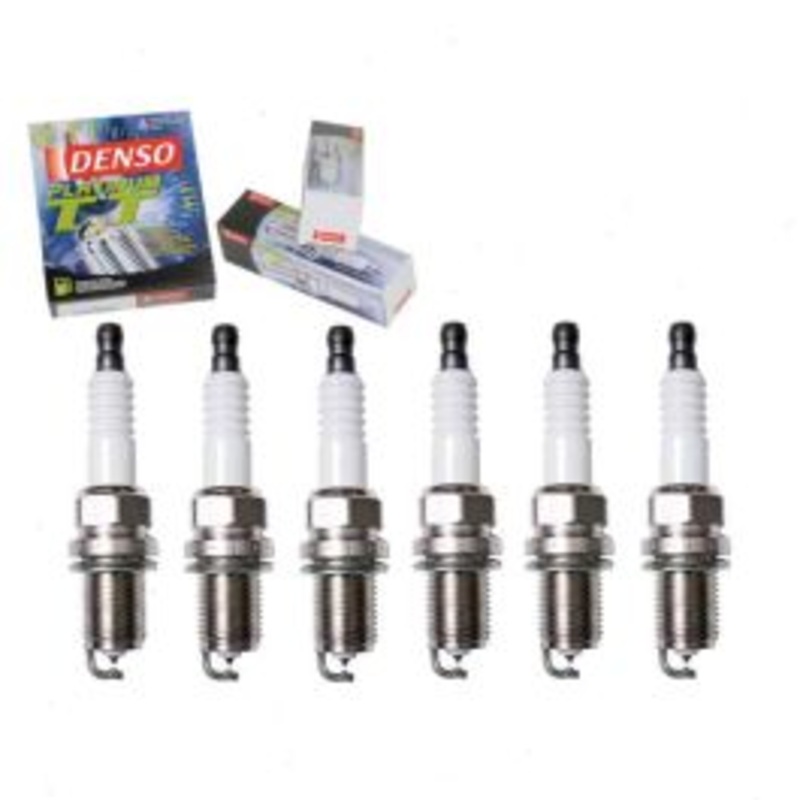 6 pc DENSO Platinum TT Spark Plugs for 1999-2000 Dodge Avenger 2.5L V6