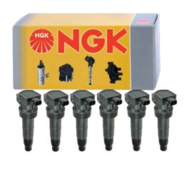 6 pc NGK Ignition Coils for 2006-2017 Hyundai Azera 3.3L 3.8L V6