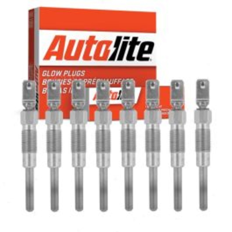 8 pc Autolite Diesel Glow Plugs for 1979-1983 Cadillac DeVille