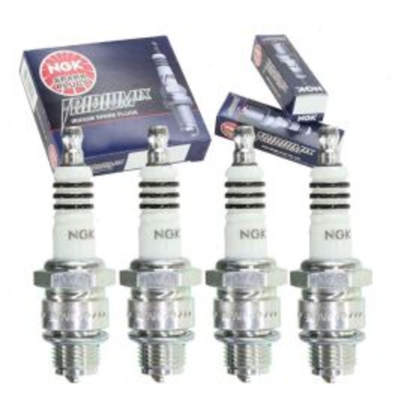 4 pc NGK Iridium IX 3419 BR6HIX Spark Plugs