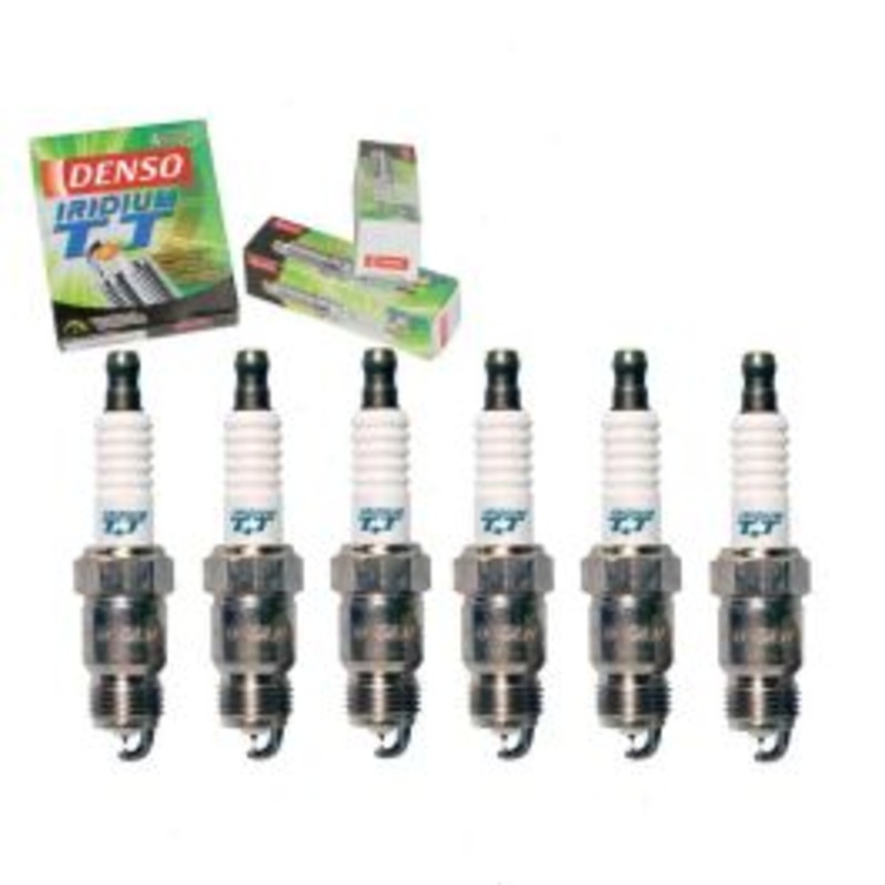 6 pc DENSO Iridium TT Spark Plugs for 1979-1984 GMC C1500 4.1L 4.8L L6