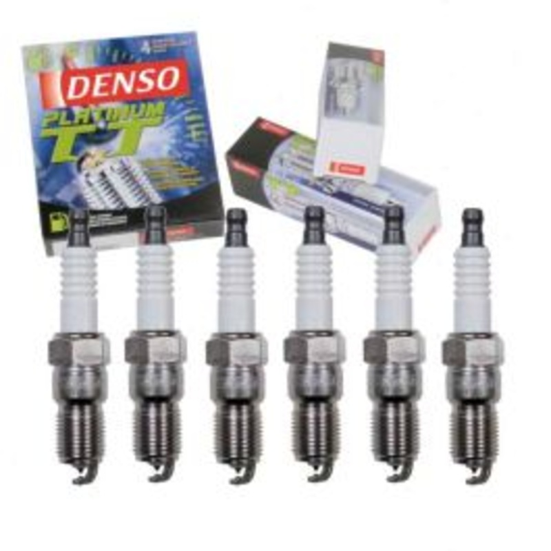 6 pc DENSO Platinum TT Spark Plugs for 1998-2008 Ford F-150