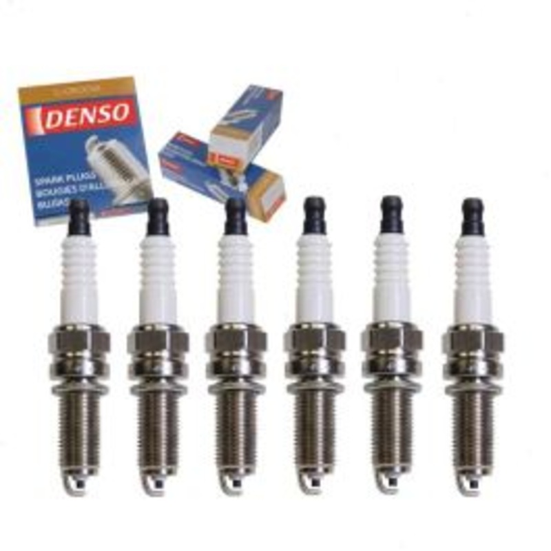 6 pc DENSO Standard U-Groove Spark Plugs for 2015 Honda Crosstour 3.5L V6