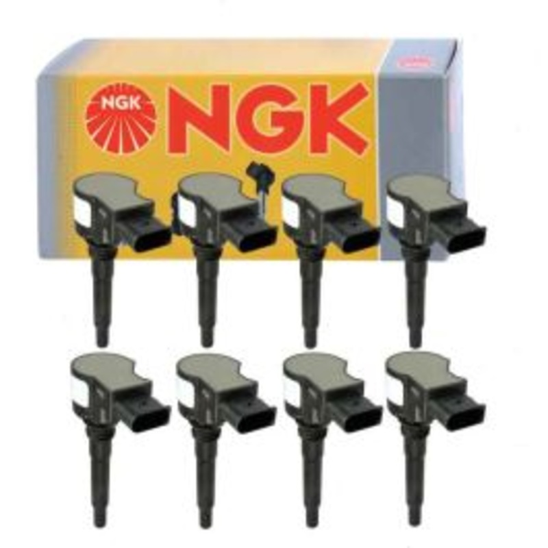 8 pc NGK Ignition Coils for 2007-2014 Mercedes-Benz CLS63 AMG 5.5L 6.3L V8