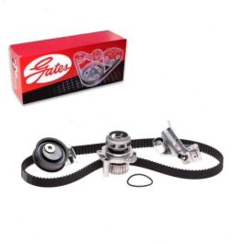 Gates PowerGrip Timing Belt Kit with Water Pump for 2001 Audi A4 Quattro 1.8L L4