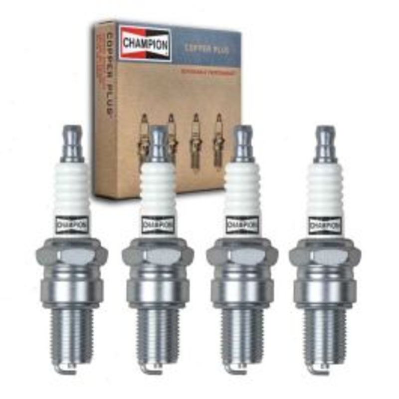 4 pc Champion Copper Plus Spark Plugs for 1948-1950 Sunbeam Sunbeam-Talbot 80 1.2L L4