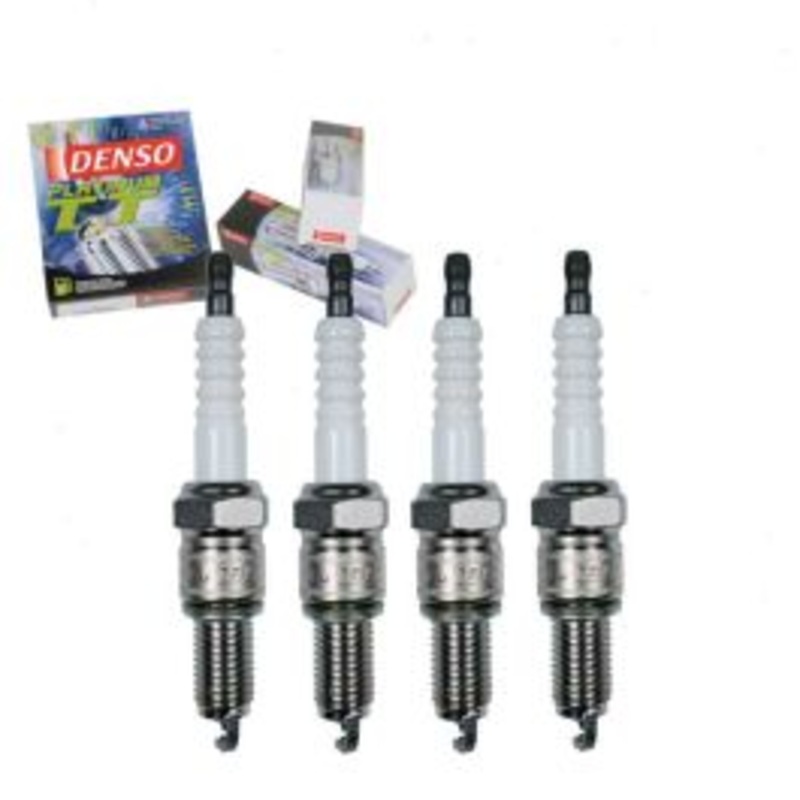 4 pc DENSO Platinum TT Spark Plugs for 1987-1994 Plymouth Sundance 2.2L 2.5L L4