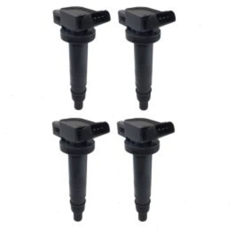 4 pc Hitachi Ignition Coils for 2009-2012 Toyota Matrix 2.4L L4