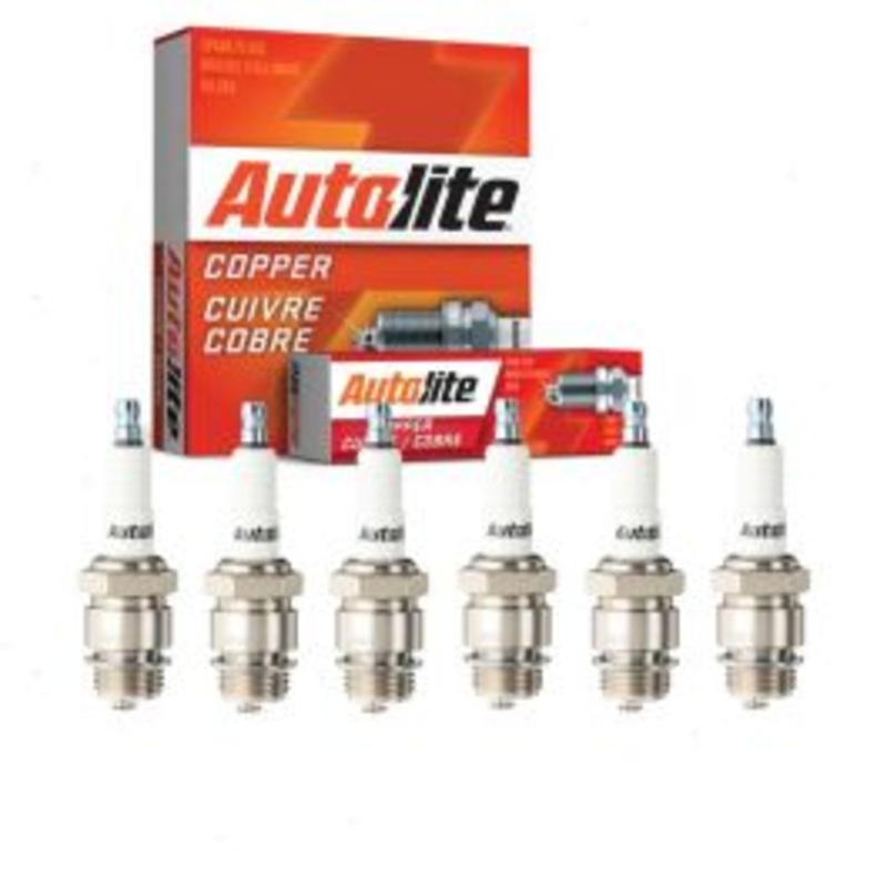 6 pc Autolite Copper Core Spark Plugs for 1950 Delahaye 178