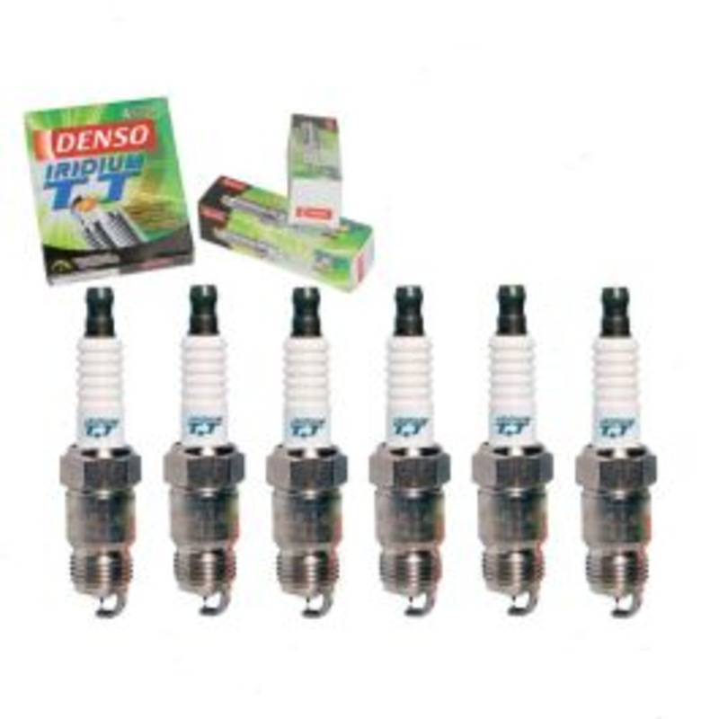 6 pc DENSO Iridium TT 4716 ITF20TT Spark Plugs