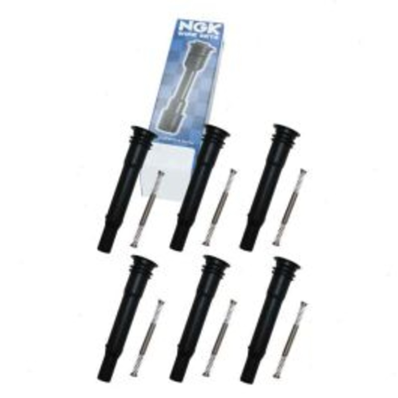6 pc NGK 59021 Ignition Coil Boots