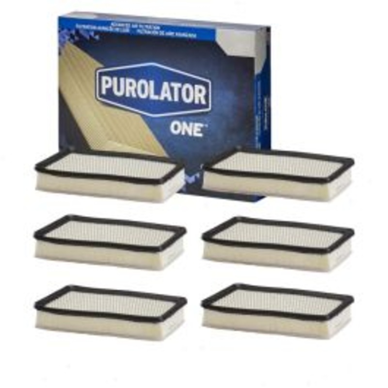 6 pc Purolator ONE A28164 Air Filters