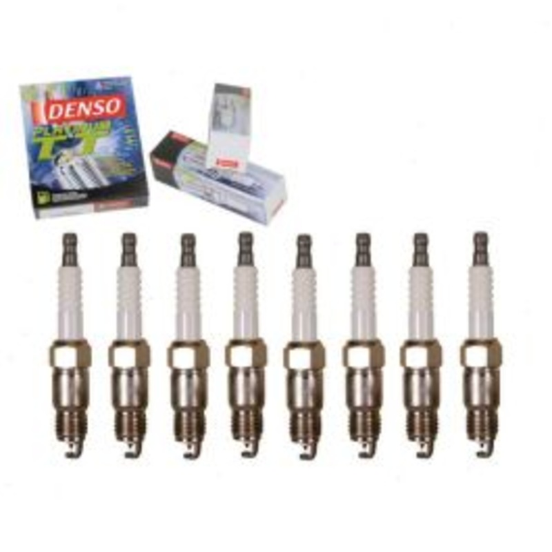 8 pc DENSO Platinum TT Spark Plugs for 1993-1997 GMC Yukon 5.7L V8