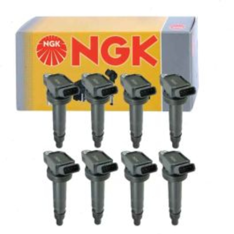 8 pc NGK Ignition Coils for 2015-2018 Lexus RC F 5.0L V8