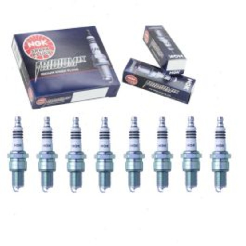 8 pc NGK Iridium IX Spark Plugs for 1974-1992 Dodge Ramcharger 5.2L 5.9L V8
