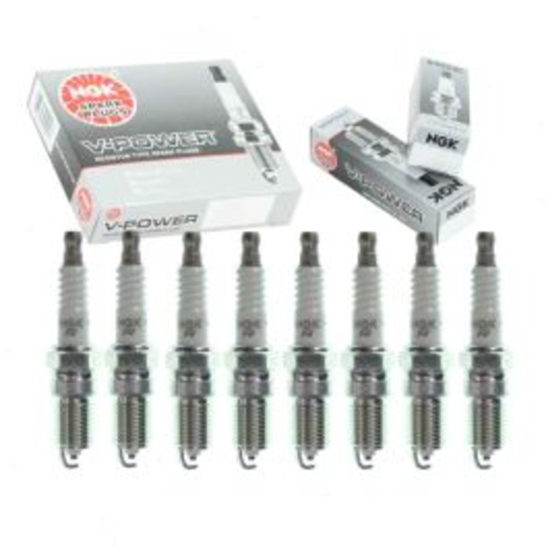 8 pc NGK V-Power Spark Plugs for 2011-2013 Ford Econoline Wagon 4.6L 5.4L V8
