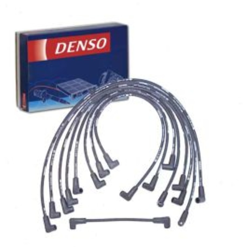 DENSO Spark Plug Wire Set for 1992-1993 Chevrolet K1500 Suburban 5.7L V8