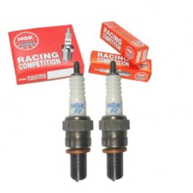 2 pc NGK Racing 4940 R0373A-10 Spark Plugs