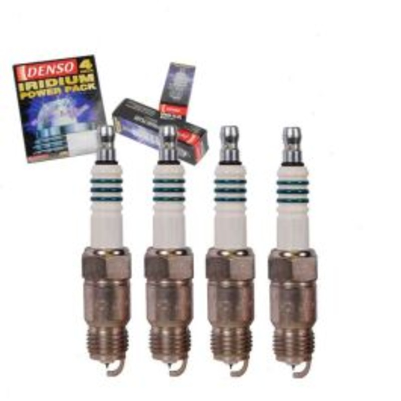 4 pc DENSO Iridium Power Spark Plugs for 1988-1991 Oldsmobile Cutlass Calais 2.5L L4