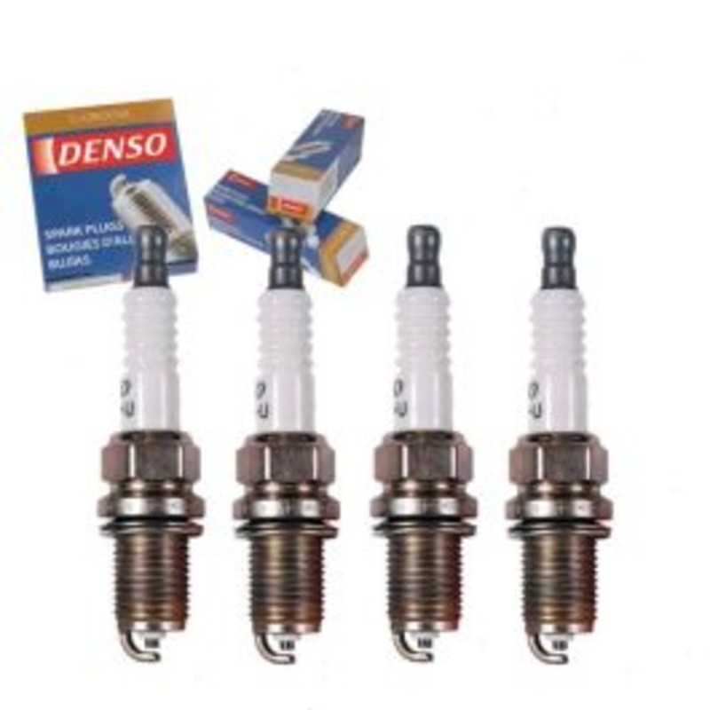 4 pc DENSO Standard U-Groove Spark Plugs for 2003-2010 Audi A4 1.8L 2.0L L4