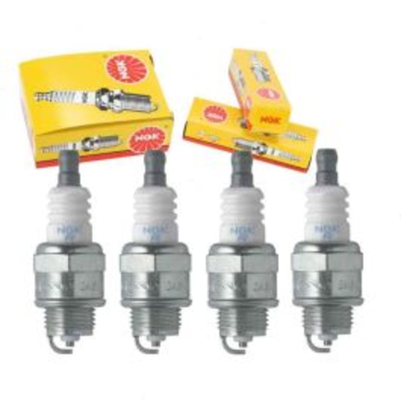 4 pc NGK Standard 4972 BPMR6A SOLID Spark Plugs