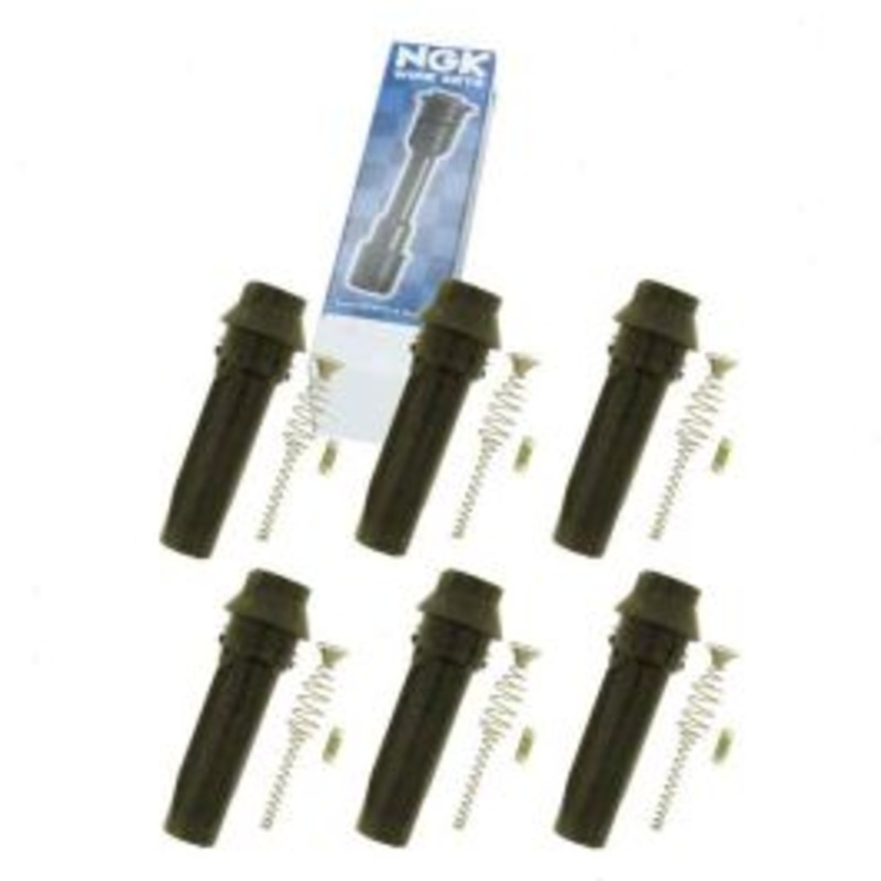 6 pc NGK 58976 Ignition Coil Boots