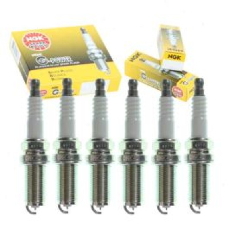 6 pc NGK G-Power Spark Plugs for 2009 Kia Borrego 3.8L V6
