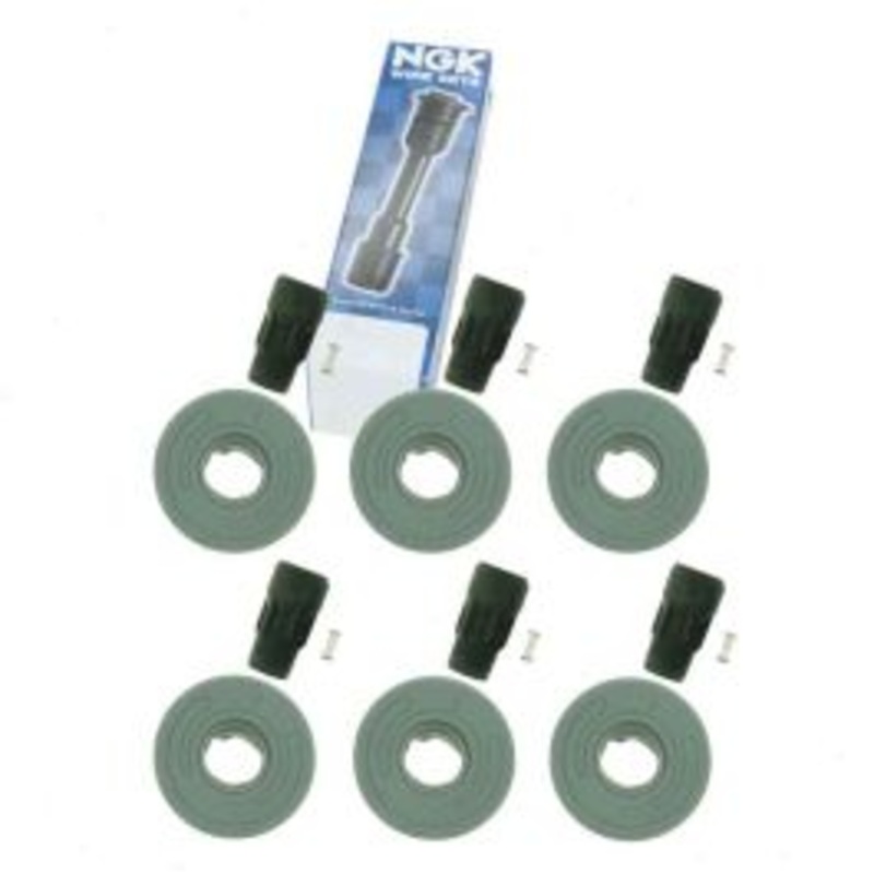 6 pc NGK Ignition Coil Boots for 2011-2014 Ford F-150 3.5L 3.7L V6