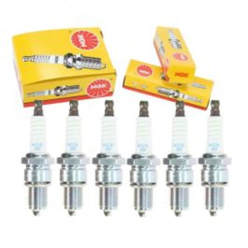 6 pc NGK Standard Spark Plugs for 1967-1970 American Motors Rebel 3.3L 3.8L L6