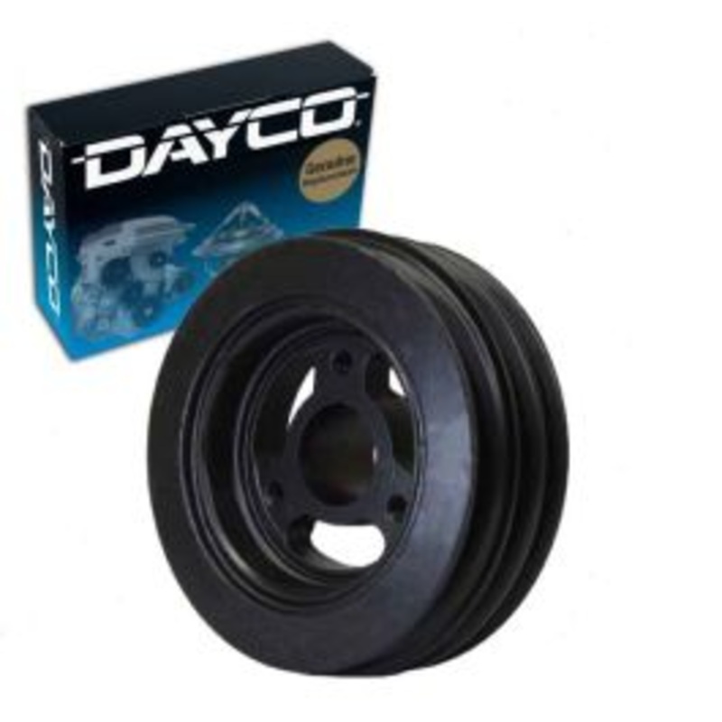 Dayco Engine Harmonic Balancer for 1975-1986 Ford E-350 Econoline 4.9L L6