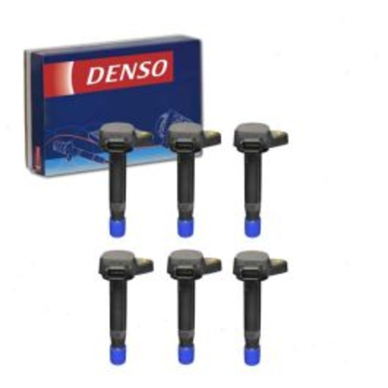 6 pc DENSO Direct Ignition Coils for 2005-2008 Acura RL 3.5L V6