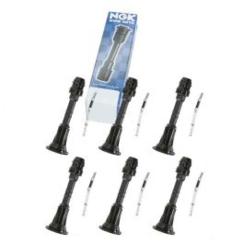 6 pc NGK Ignition Coil Boots for 2001-2012 Nissan Pathfinder 3.5L 4.0L V6