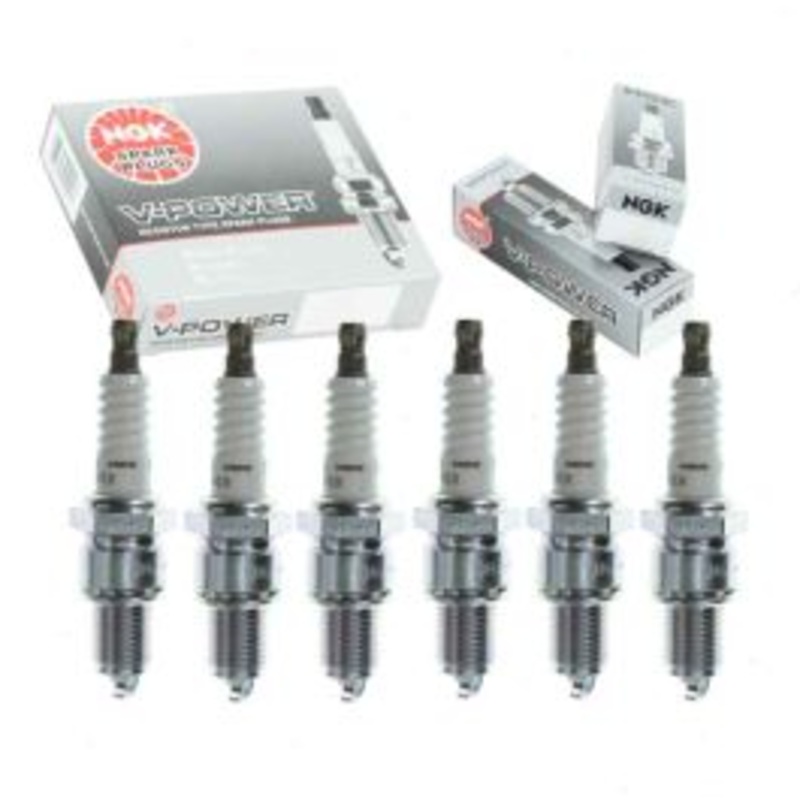 6 pc NGK V-Power Spark Plugs for 1964-1969 Chevrolet El Camino 3.2L 3.8L 4.1L L6
