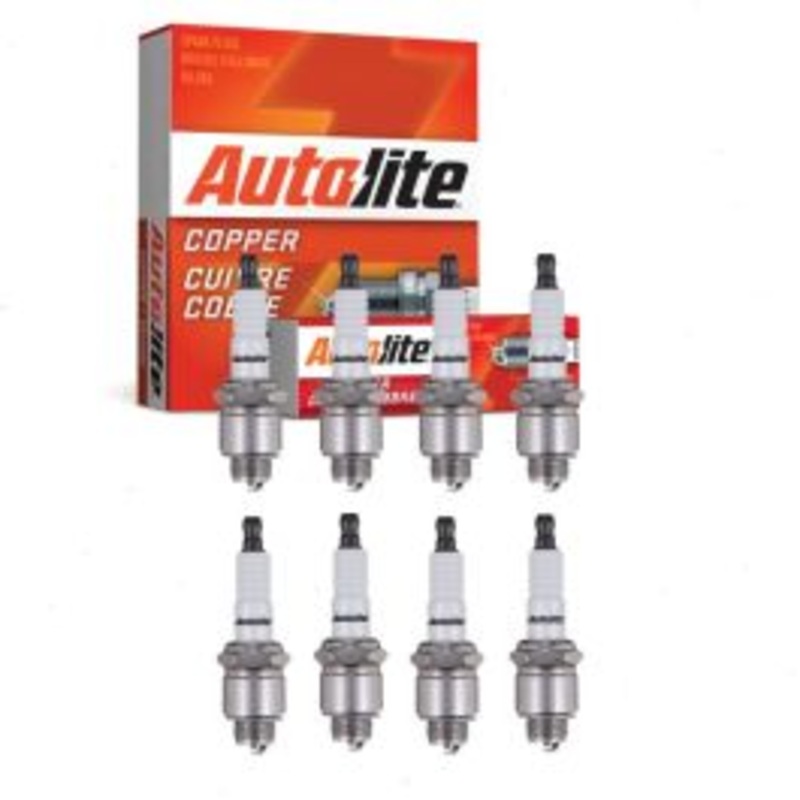 8 pc Autolite Copper Core Spark Plugs for 1941-1952 Pontiac Streamliner 4.1L 4.4L L8