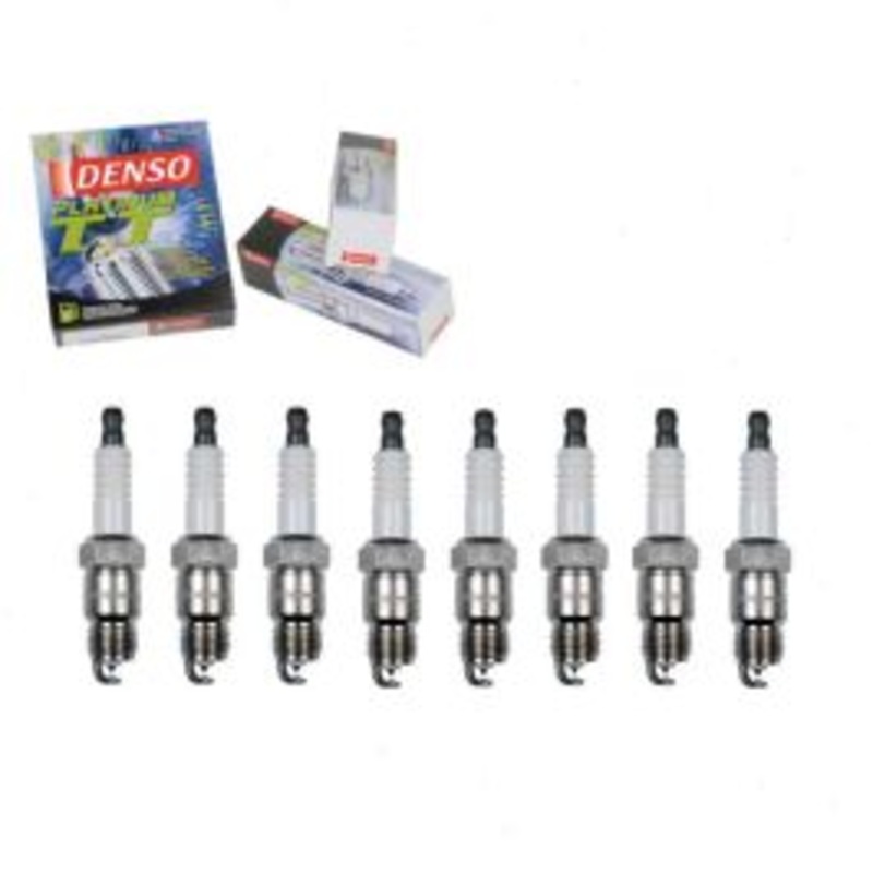 8 pc DENSO Platinum TT Spark Plugs for 1981 Pontiac Laurentian 4.3L V8