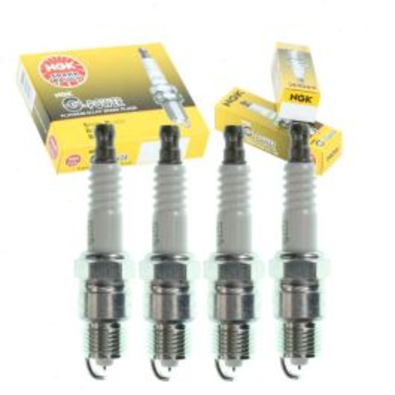 4 pc NGK G-Power Spark Plugs for 1982-1983 Oldsmobile Cutlass Ciera 2.5L L4