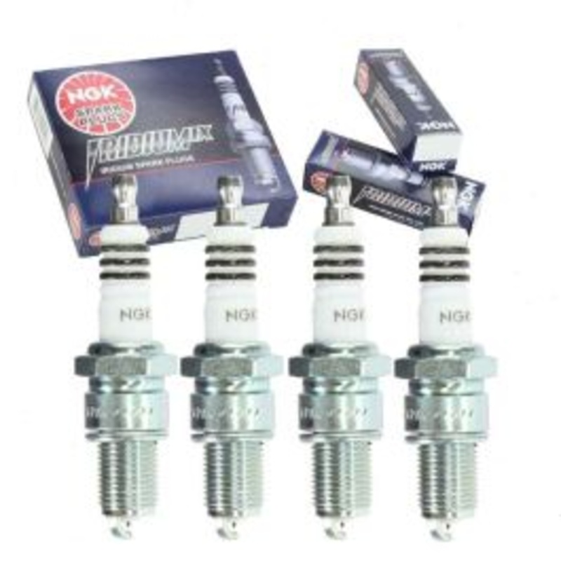 4 pc NGK Iridium IX 6853 BPR9EIX Spark Plugs