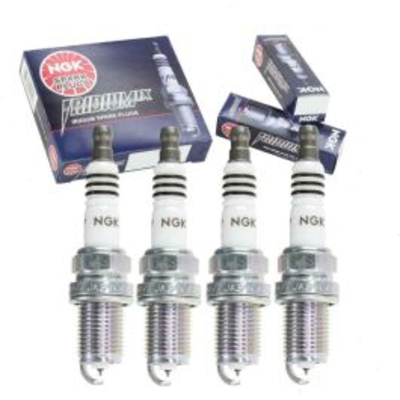 4 pc NGK Iridium IX Spark Plugs for 1993-1994 Plymouth Colt 2.4L L4