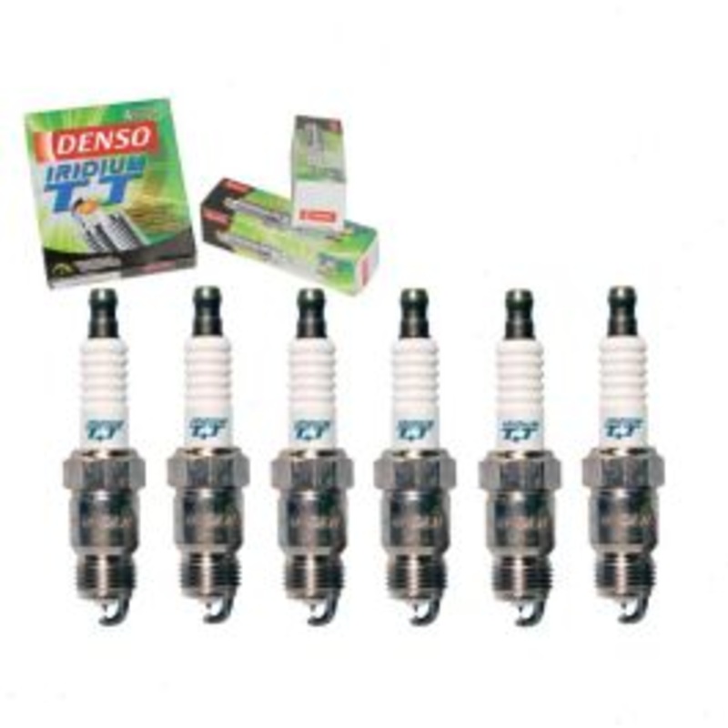 6 pc DENSO Iridium TT Spark Plugs for 1977-1978 GMC K35 4.8L L6