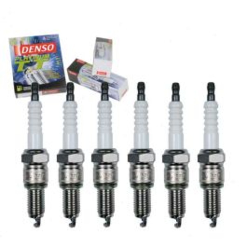 6 pc DENSO Platinum TT Spark Plugs for 1961-1969 Chevrolet C20 Pickup 3.8L 4.1L L6