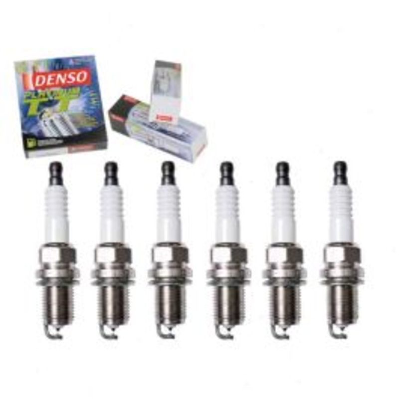 6 pc DENSO Platinum TT Spark Plugs for 2003-2009 Kia Sorento 3.3L 3.5L 3.8L V6