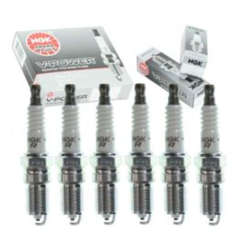 6 pc NGK V-Power Spark Plugs for 1997-2000 Mazda B4000 4.0L V6