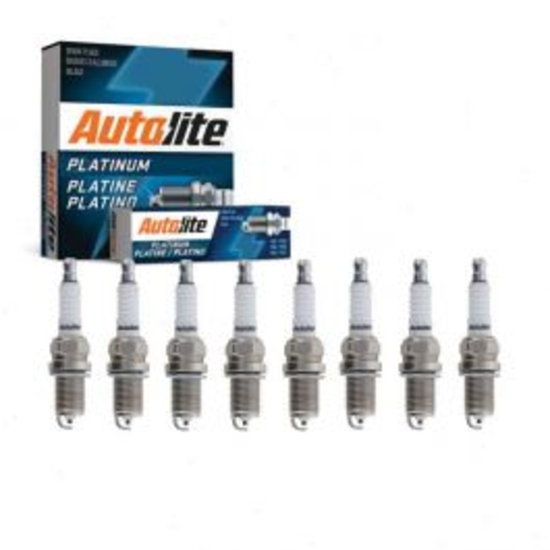 8 pc Autolite Platinum Spark Plug for 2005 Land Rover LR3 4.4L V8