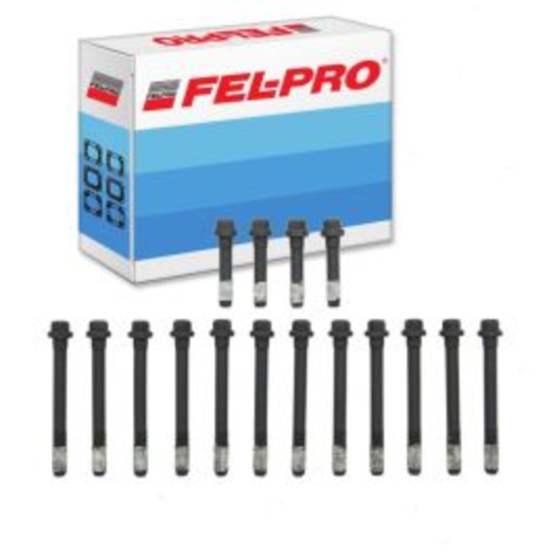 Fel-Pro Engine Cylinder Head Bolt Set for 1979-2000 GMC C2500 7.4L V8