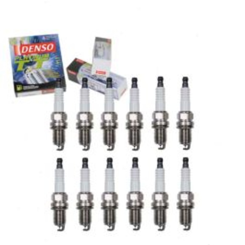 12 pc DENSO Platinum TT Spark Plugs for 2003-2008 BMW 760Li 6.0L V12