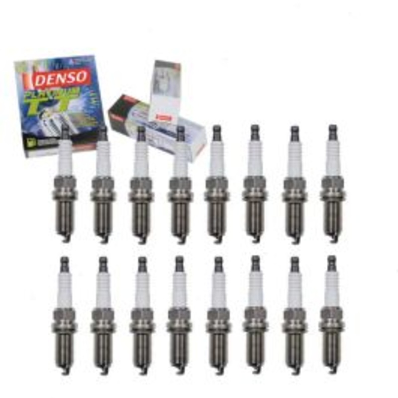 16 pc DENSO Platinum TT Spark Plugs for 2009-2010 Jeep Commander 5.7L V8