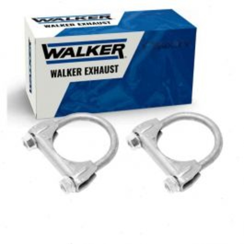 2 pc Walker Int Pipe To Muffler Exhaust Clamps for 1996-1999 GMC K2500 Suburban 5.7L V8